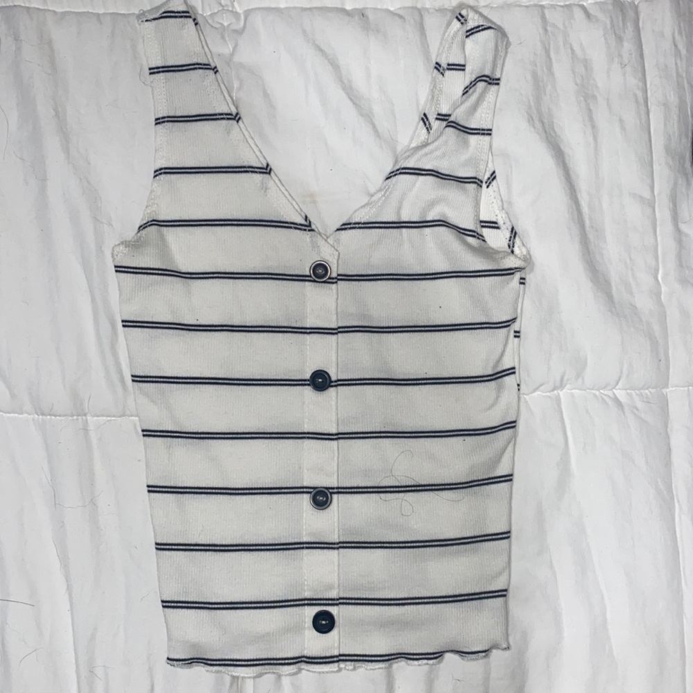 black and white striped tank!